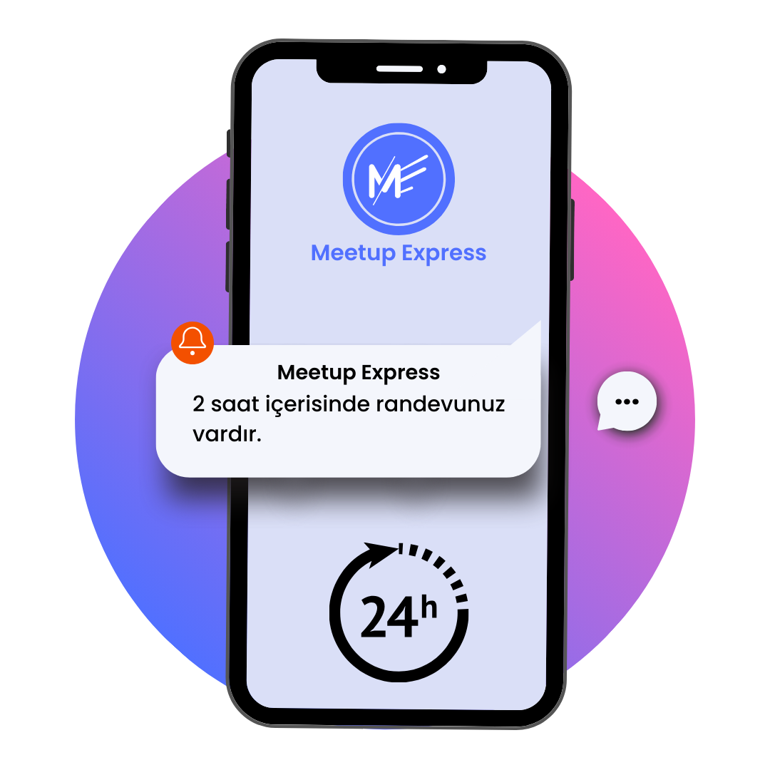 randevu servisi randevu öncesi hatırlatma bildirimi ile hiç bir randevuyu kaçırmayın